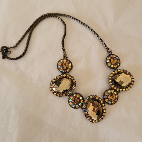 Lot of 4 Boho Choker Necklaces Copper Bronze Gold Colors - Picture 14 of 16